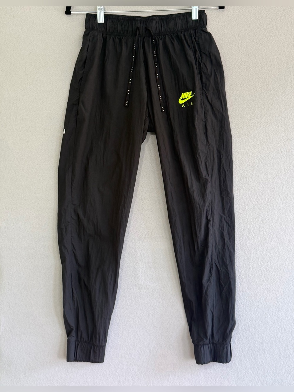 Nike Air 2-in-1 Woven Running Pants Small Women’s DJ0903-010 Black